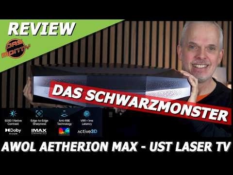 Awol Aetherion Max Review - The Black Monster of Laser Short-Throw Projectors | Gaming in 200 Inches