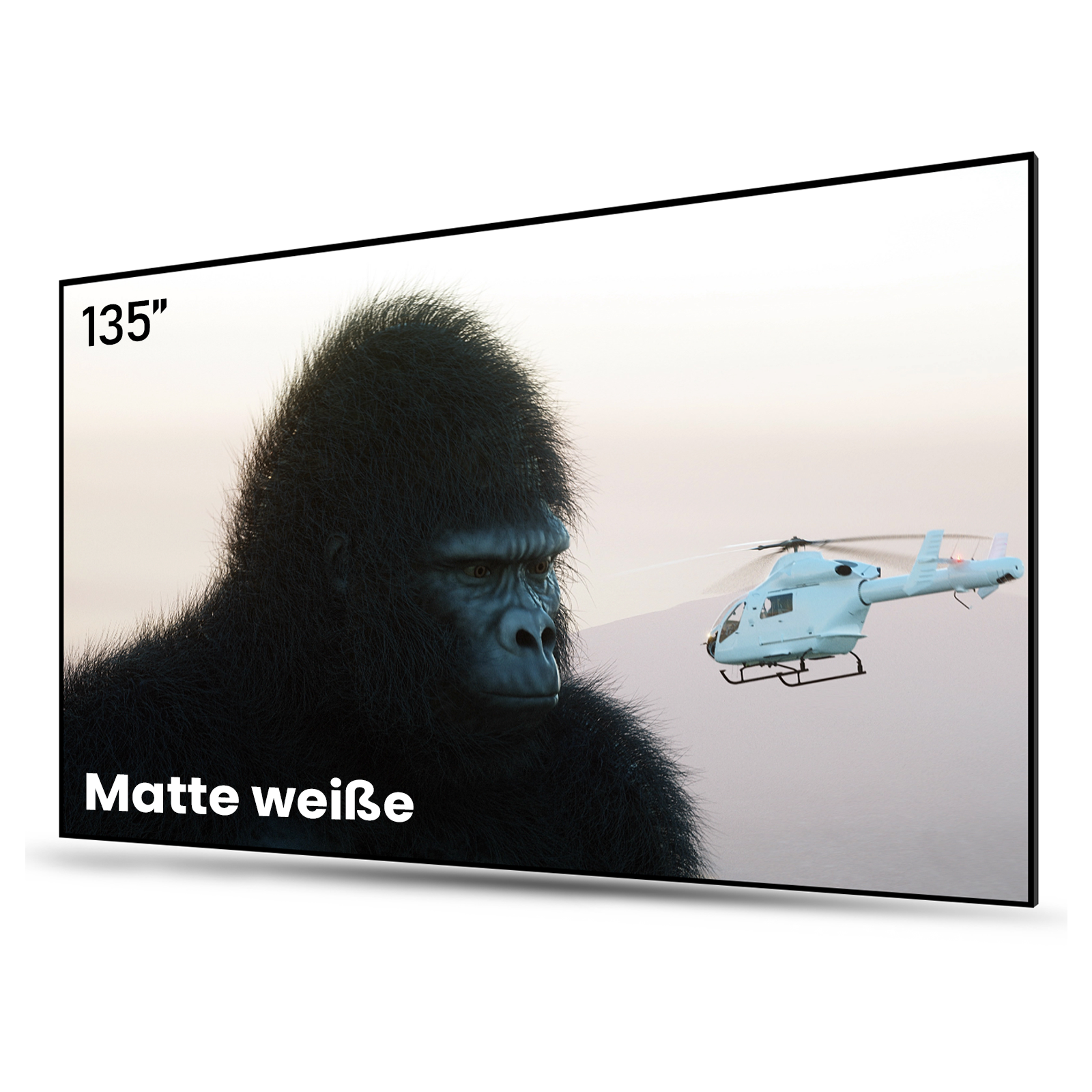 100'' -120'' Matte White Screen
